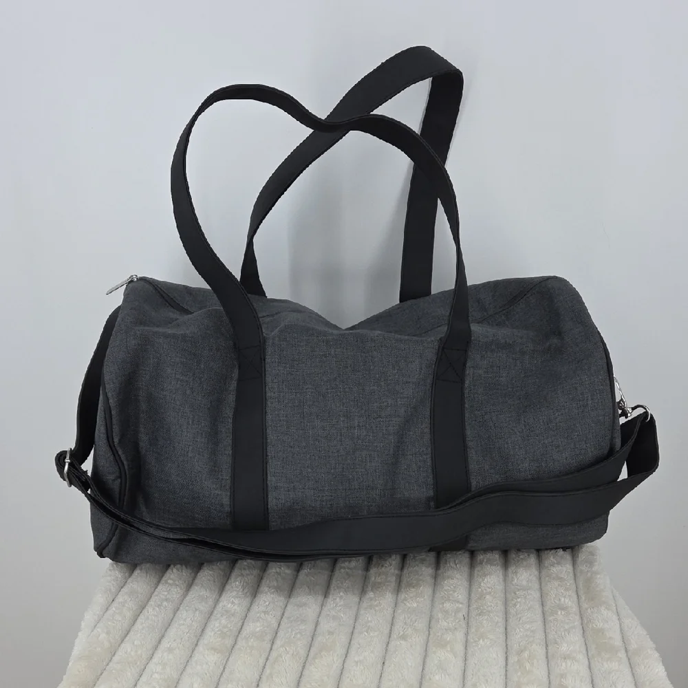 Bvlgari Charcoal Duffel Bag